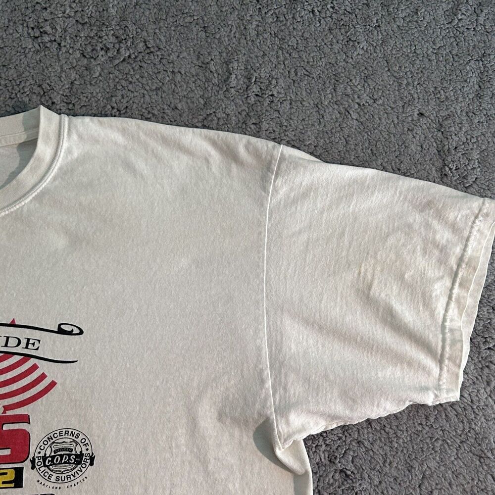 Vintage United We Ride Maryland FOP Men’s Size 2XL Tee Y2K Biker Distressed - Picture 6 of 16